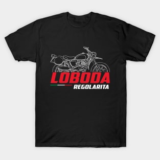 Moto Guzzi Loboda 175 Regolarita 1958 T-Shirt